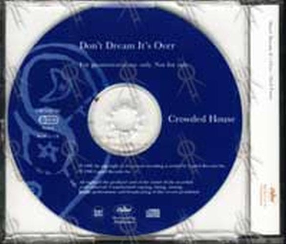 CROWDED HOUSE - Don&#39;t Dream It&#39;s Over - 2
