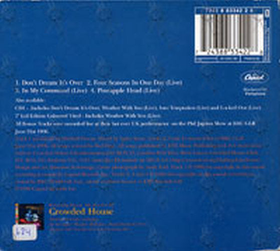 CROWDED HOUSE - Don't Dream It's Over - 2