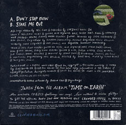 CROWDED HOUSE - Don't Stop Now - 2