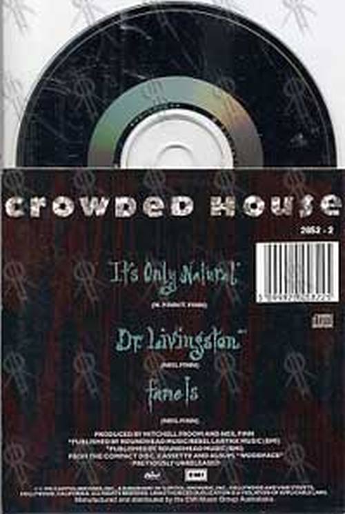 CROWDED HOUSE - It&#39;s Only Natural - 2