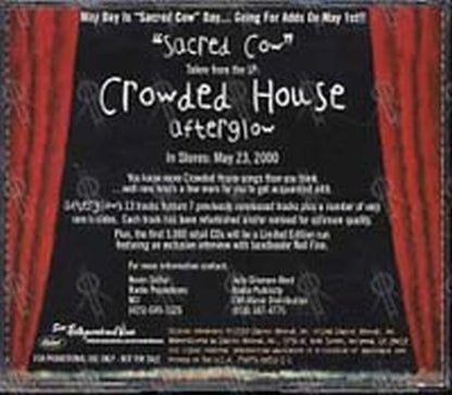 CROWDED HOUSE - Sacred Cow - 2