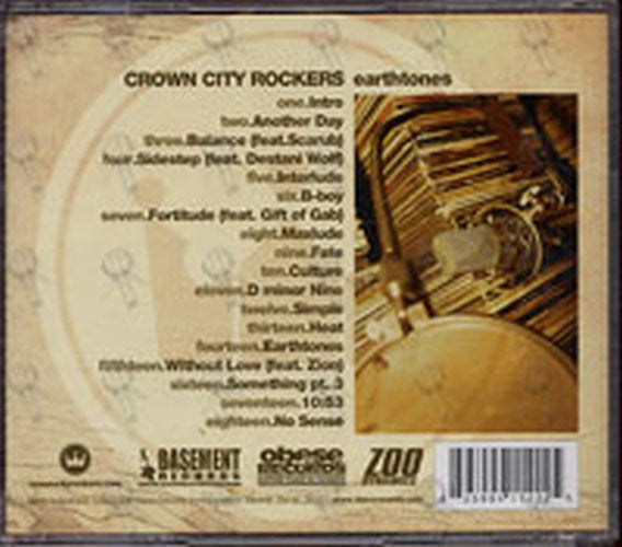 CROWN CITY ROCKERS - Earthtones - 2