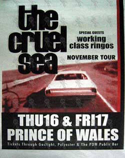 CRUEL SEA-- THE - Prince Of Wales Thur 16th &amp; Fri 17th 2000 Gig Poster - 1