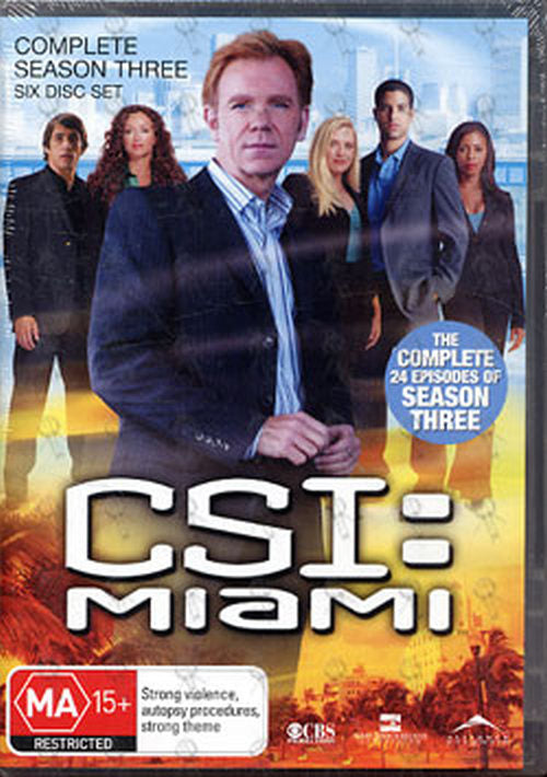 CSI: CRIME SCENE INVESTIGATION - Complete Season Three - 1