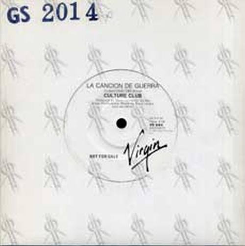 CULTURE CLUB - The War Song - 2
