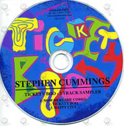 CUMMINGS-- STEPHEN - Tickety Boo - Sample CD - 2
