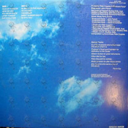CUPPLES-- PETER - Fear Of Thunder - 2