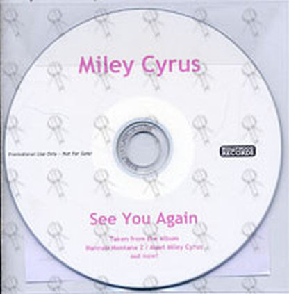 CYRUS-- MILEY - See You Again - 1