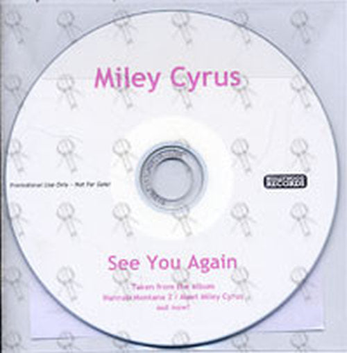 CYRUS-- MILEY - See You Again - 1