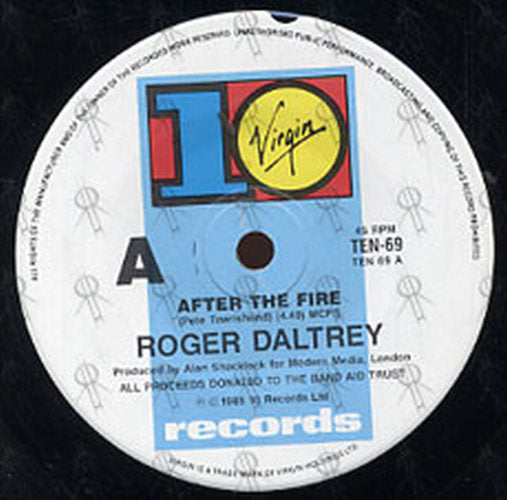 DALTREY-- ROGER - After The Fire - 2