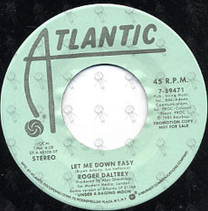 DALTREY-- ROGER - Let Me Down Easy - 3