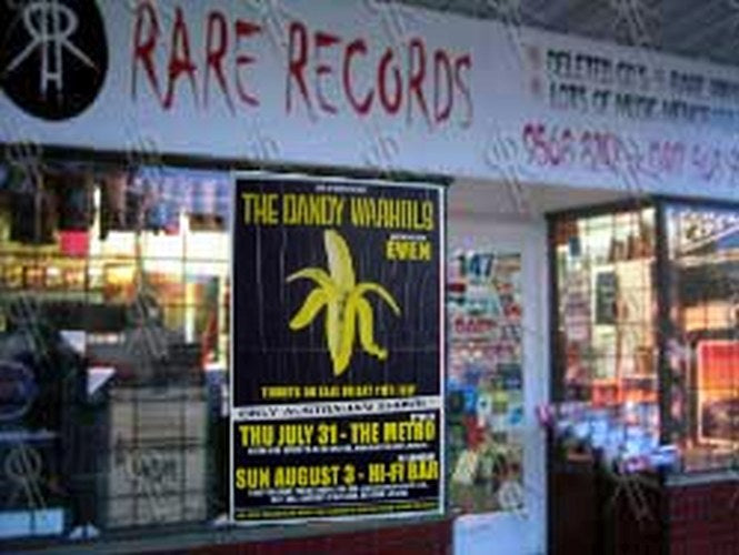 DANDY WARHOLS-- THE - 2003 Australian Tour 2-Show (Sydney & Melbourne) Poster - 2