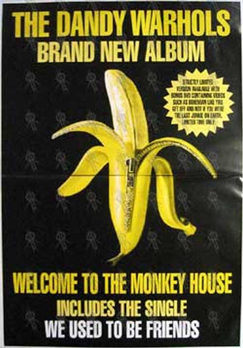 DANDY WARHOLS-- THE - 'Welcome To The Monkey House' Album Poster - 1