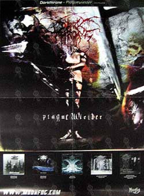 DARKTHRONE - &#39;Plague Wielder&#39; Album Poster - 1