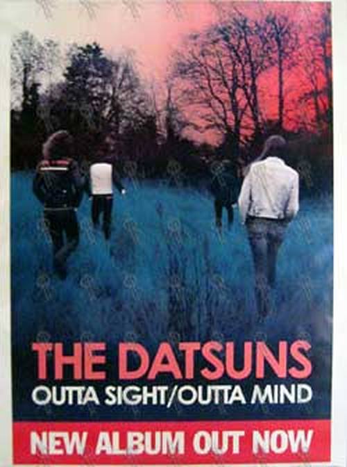 DATSUNS-- THE - 'Outta Sight/Outta Mind' Album Poster - 1