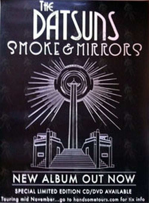 DATSUNS-- THE - 'Smoke And Mirrors' Album Release Poster - 1