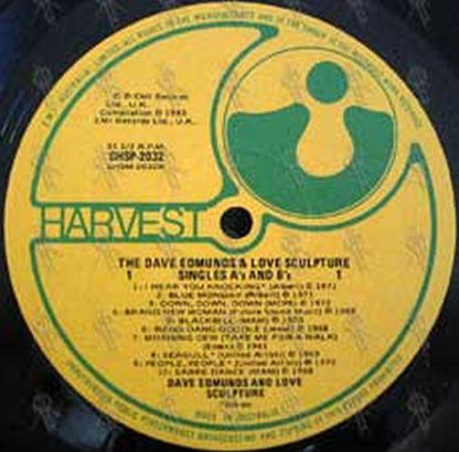 DAVE EDMUNDS & LOVE SCULPTURE - The Dave Edmunds & Love Sculpture Single's A's & B's - 3