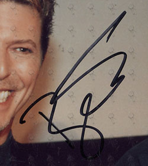 DAVID BOWIE|ERIC CLAPTON - Custom Framed 8 x 10 Photograph - 2