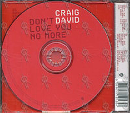 DAVID-- CRAIG - Don't Love You No More - 2
