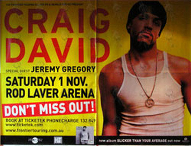 DAVID-- CRAIG - Rod Laver Arena