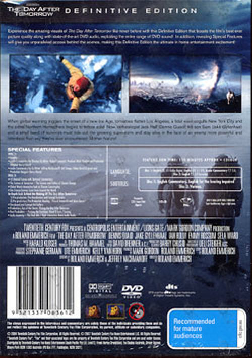 DAY AFTER TOMORROW-- THE - The Day After Tomorrow - 2