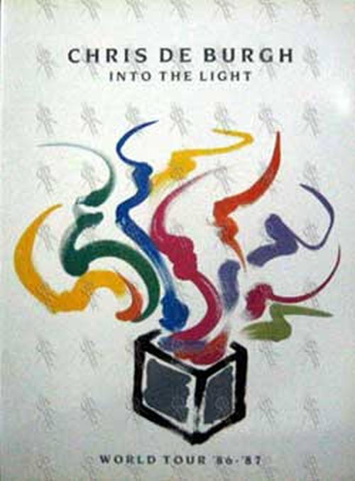 DE BURGH-- CHRIS - Into The Light 1986-87 World Tour Program - 1