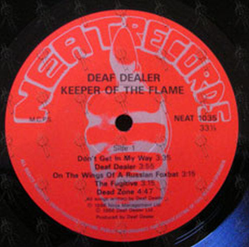 DEAF DEALER - Keeper Of The Flame - 3