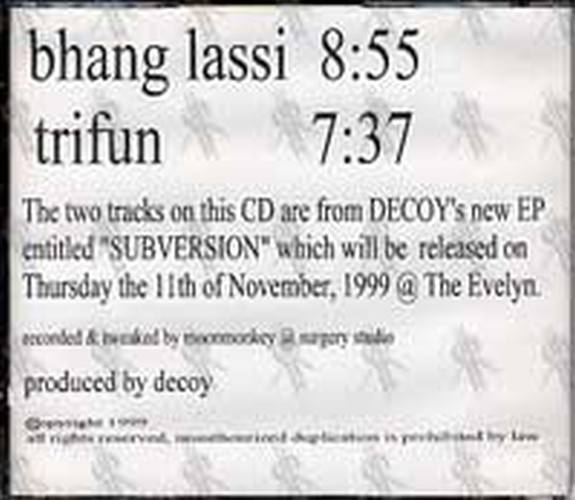 DECOY - Bhang Lassi &amp; Trifun - 2