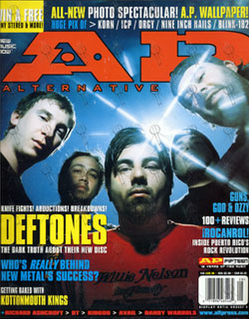 DEFTONES - &#39;Alternative Press&#39; - August 2000 - Deftones On Cover - 1