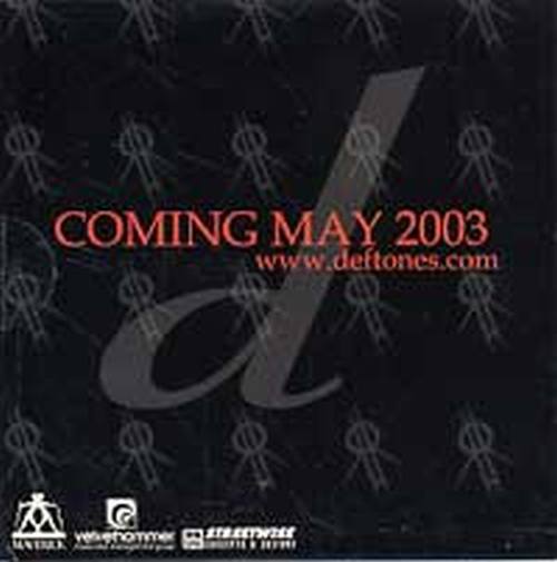 DEFTONES - Self Titled DVD - 2
