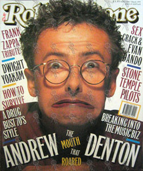 DENTON-- ANDREW - &#39;Rolling Stone&#39; - March 1994 - Andrew Denton On Cover - 1
