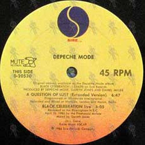 DEPECHE MODE - A Question Of Time / A Question Of Lust - 3