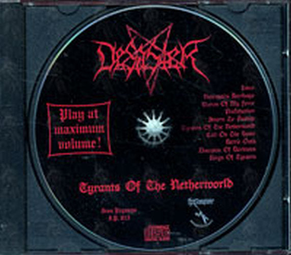 DESASTER - Tyrants Of The Netherworld - 3