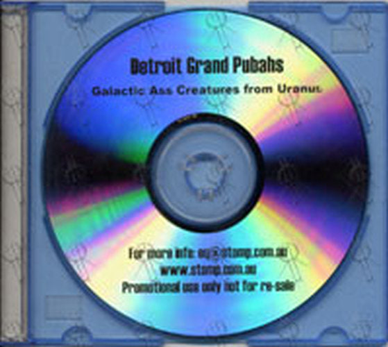 DETROIT GRAND PU BAHS - Galactic Ass Creatures From Uranus - 2