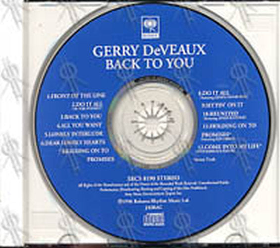 DEVEAUX-- GERRY - Back To You - 3