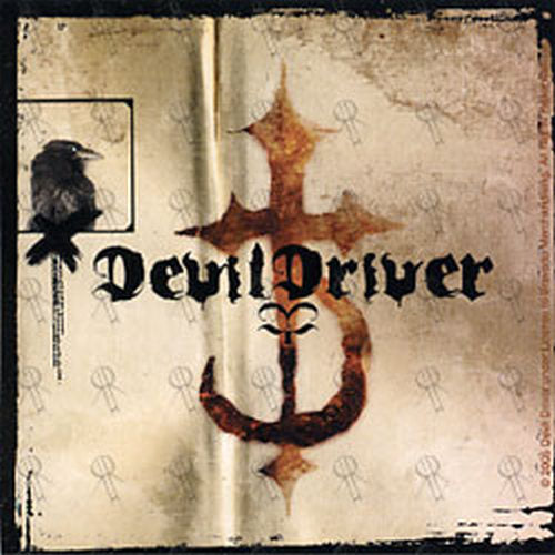 Devildriver Sticker Devil Driver' Album Sticker - Rare Records Au