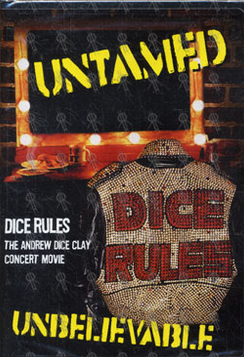DICE CLAY-- ANDREW - Dice Rules: The Andrew Dice Clay Concert Movie - 1