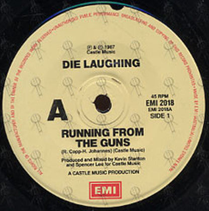 DIE LAUGHING - Running From The Guns - 2