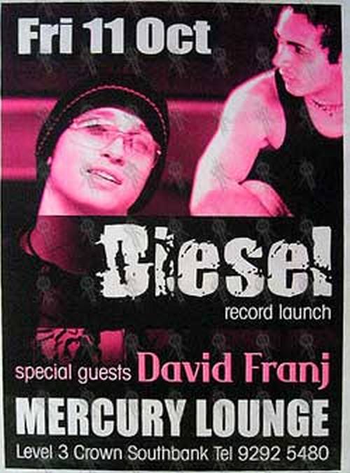 DIESEL &amp; DAVID FRANJ - &#39;Mercury Lounge