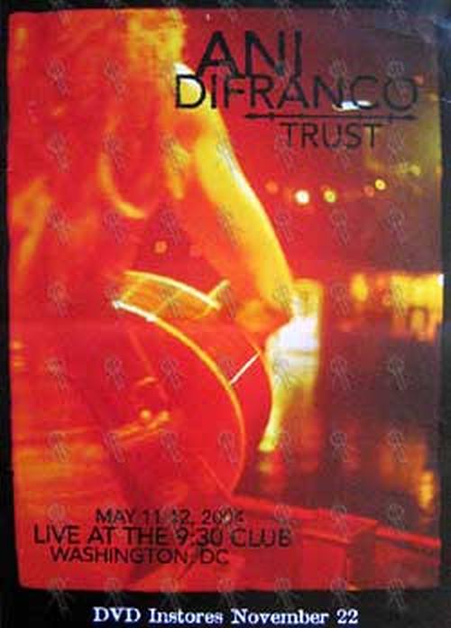 DIFRANCO-- ANI - &#39;Trust&#39; DVD Poster - 1