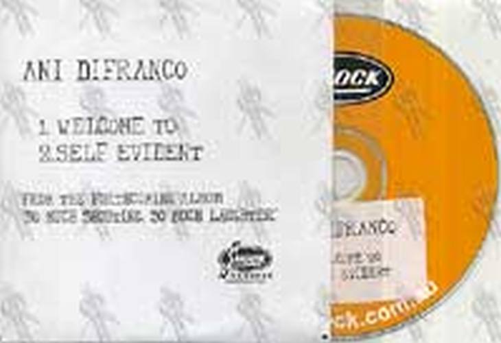 DIFRANCO-- ANI - Welcome To - 1