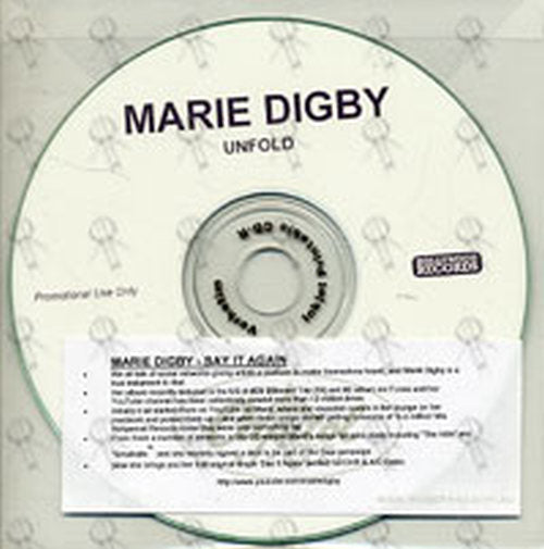 DIGBY-- MARIE - Say It Again - 1