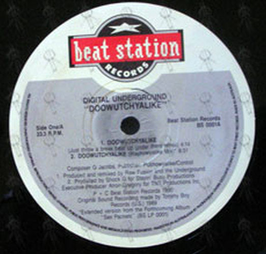 DIGITAL UNDERGROUND - Doowutchyalike & Racket Man - 3