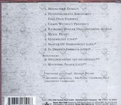 DIMMU BORGIR - Godless Savage Garden - 2