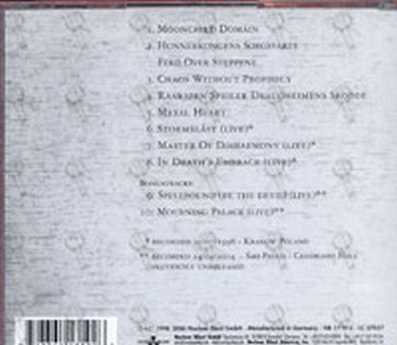 DIMMU BORGIR - Godless Savage Garden - 2