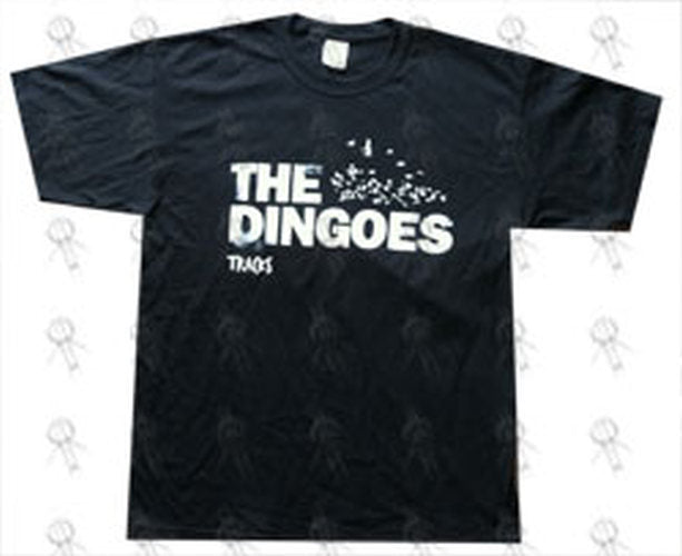 DINGOES-- THE - &#39;Tracks&#39; 2010 Bird Design Oz Tour Black T-Shirt - 1