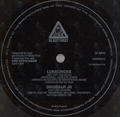 DINOSAUR JR|LUNACHICKS - &#39;The Catalogue&#39; - April 1989 - Dinosaur Jr / Lunachicks On Cover - 6