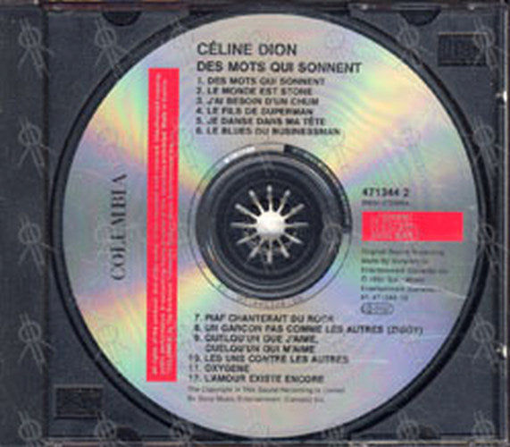 DION-- CELINE - Des Mots Qui Sonnent - 3