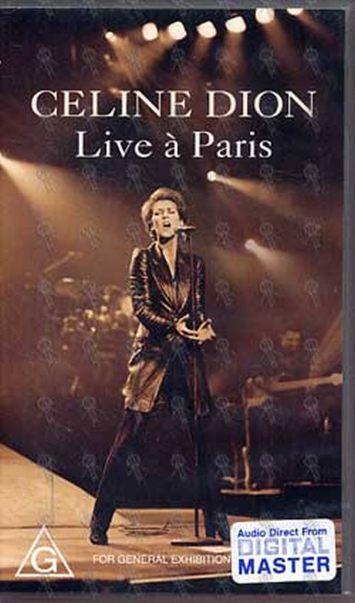 DION-- CELINE - Live A Paris - 1