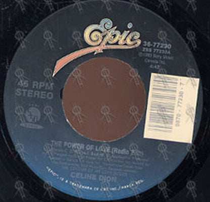 DION-- CELINE - The Power Of Love (Radio Edit) - 2